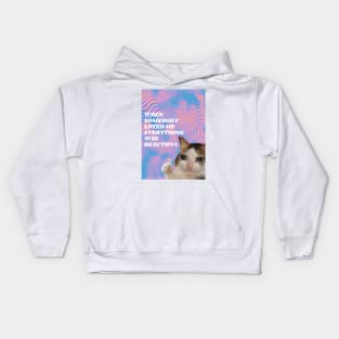 CAT MEME Kids Hoodie